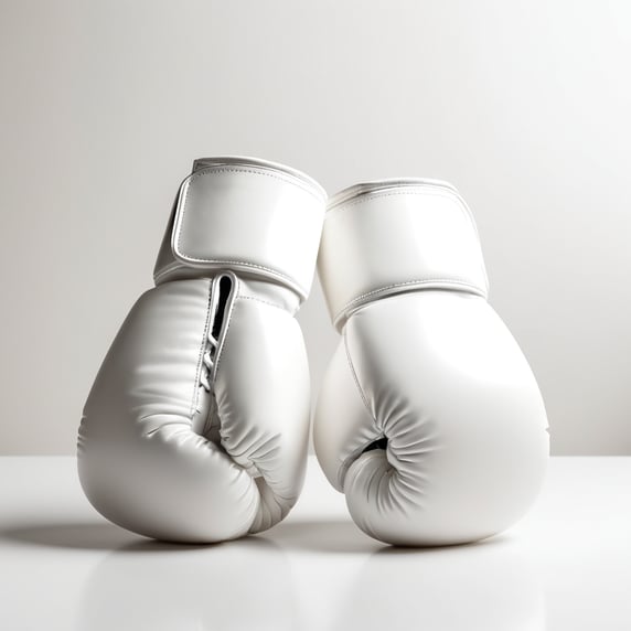 boxing gloves mockup