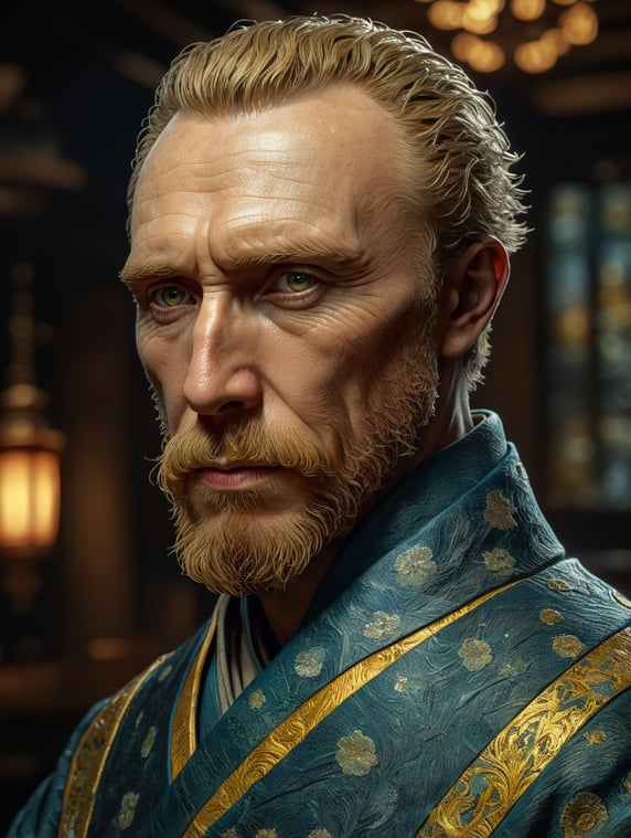 Vincent van Gogh as a Japanese An...