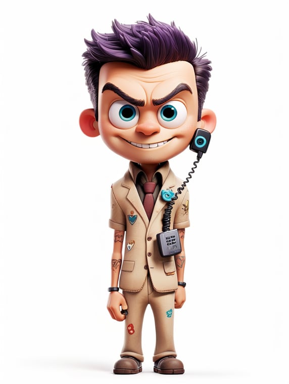 white background voodoo doll basi...