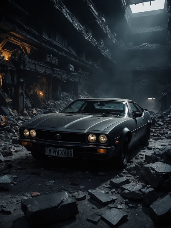 Generate a broken iphone, sci-fi,...