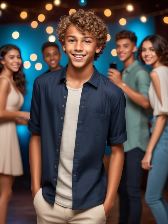 1 HD photoshoot of a teenage boy....