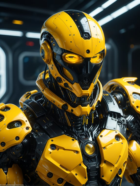 Superluminal 8K cinematic yellow ...