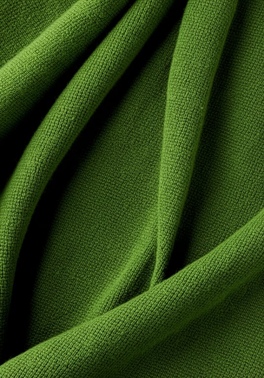 textured green fabric background....