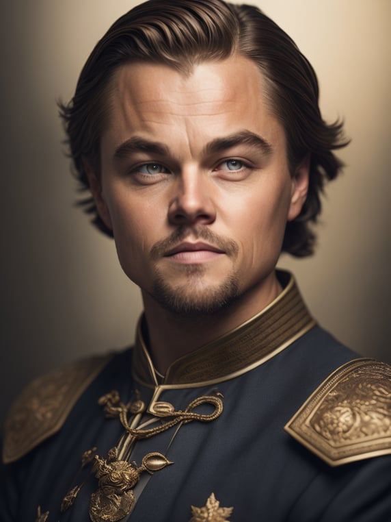 Portrait of Leonardo DiCaprio as ...