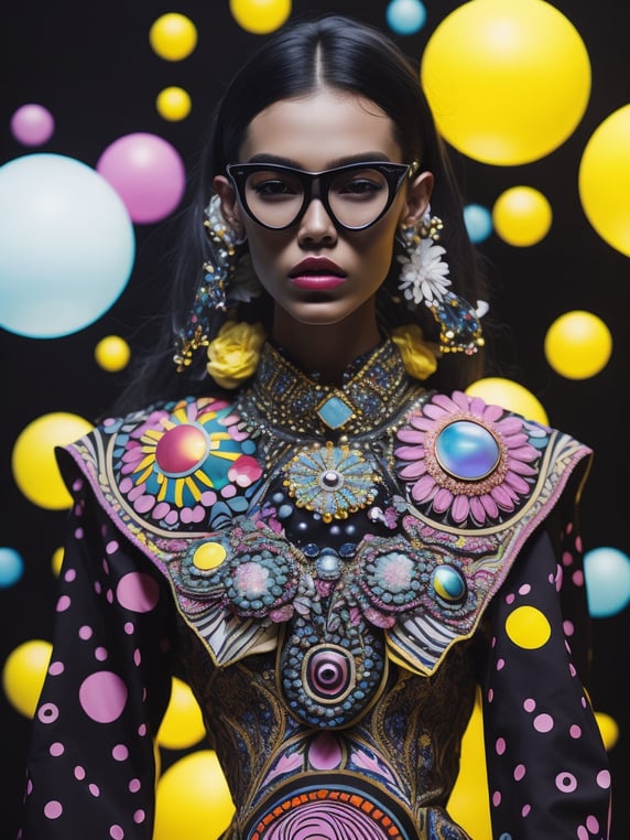 insane bizzare eyeglasses, crysta...