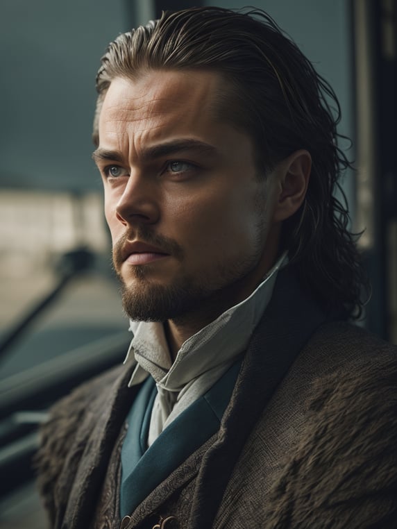Portrait of Leonardo DiCaprio as ...