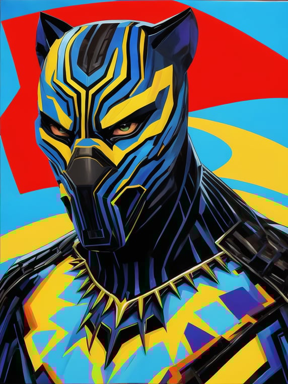 Ryan Gosling black panther, style...