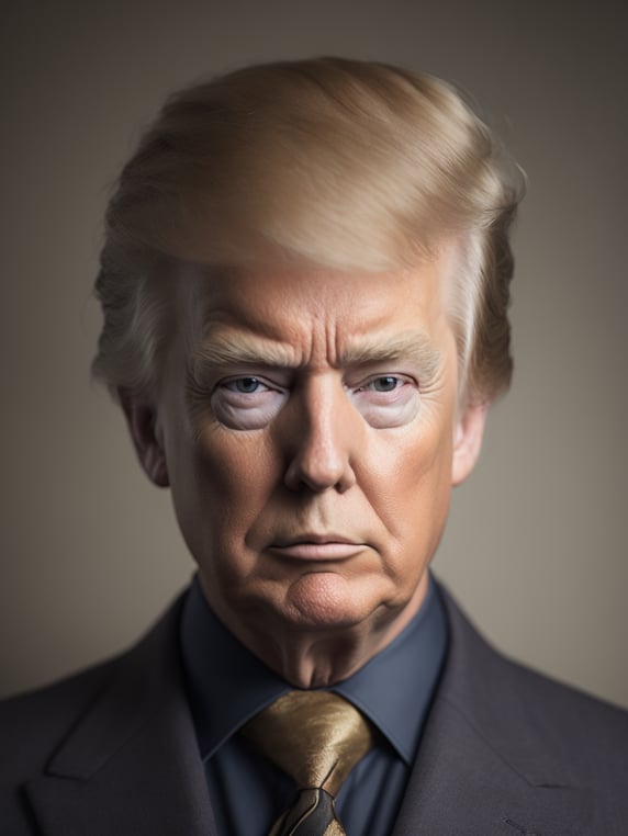 Donald Trump Steampunk vintage po...