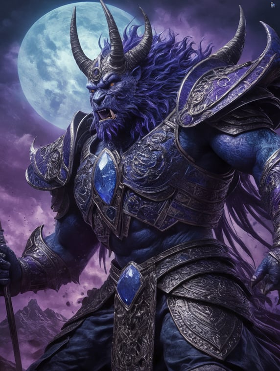 god marte illustration digital ar...