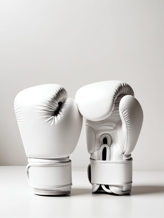 boxing gloves mockup