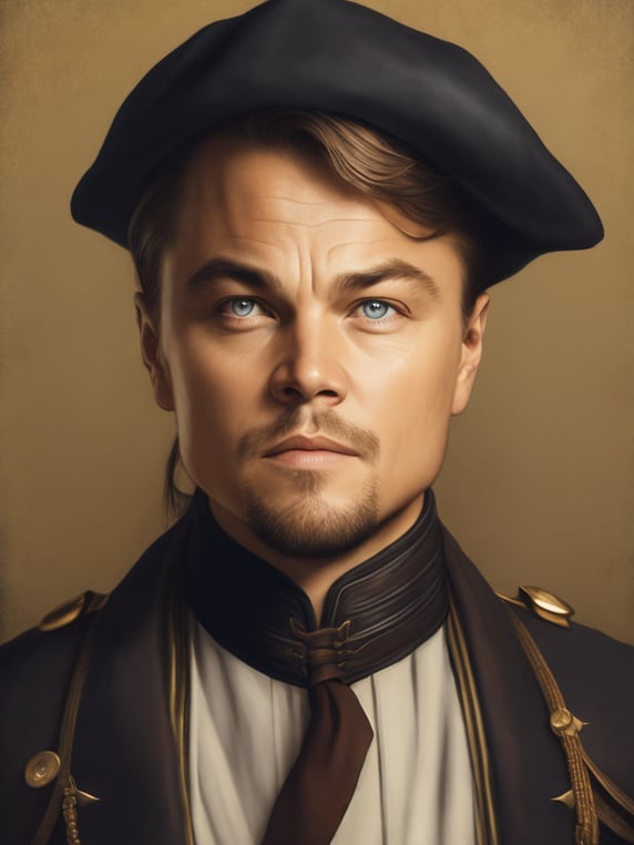 Portrait of Leonardo DiCaprio as ...