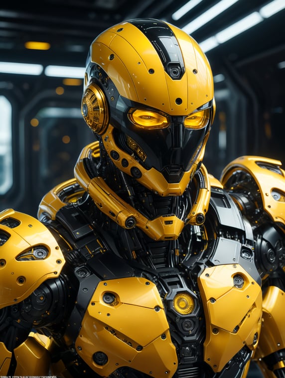 Superluminal 8K cinematic yellow ...