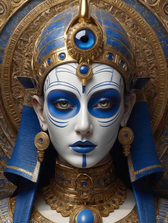 mythology goddess creature with T...