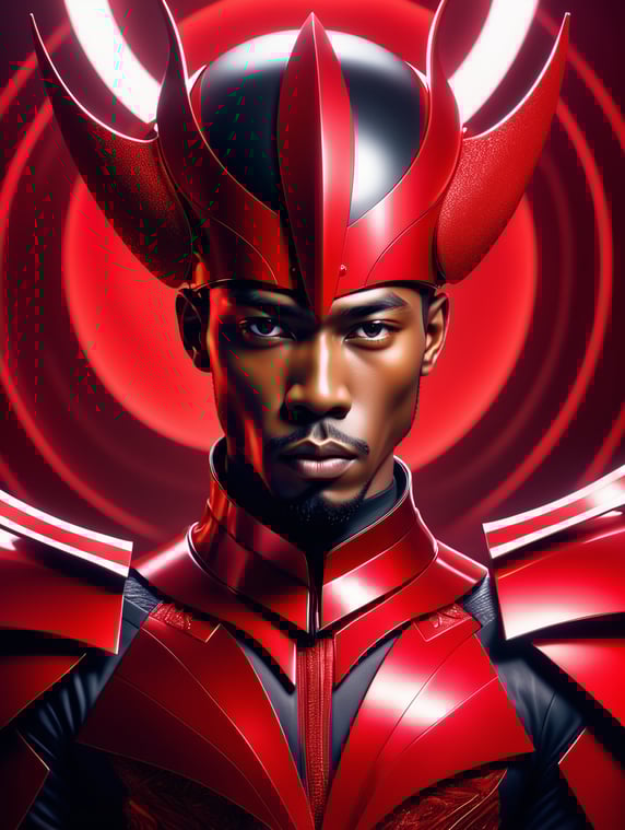 A dark skin black male kpop idol ...