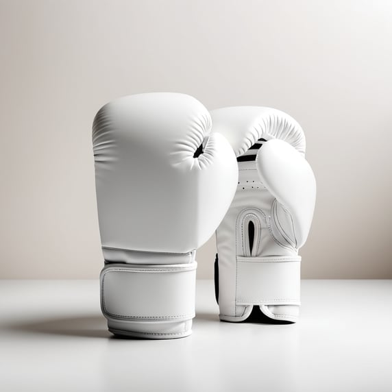 boxing gloves mockup