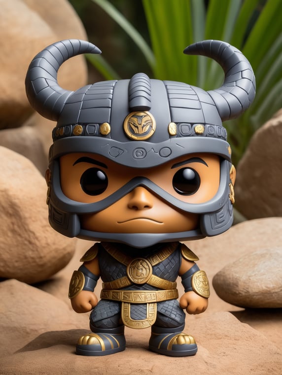 Estilo Funko, guerrero, artoy, CH...